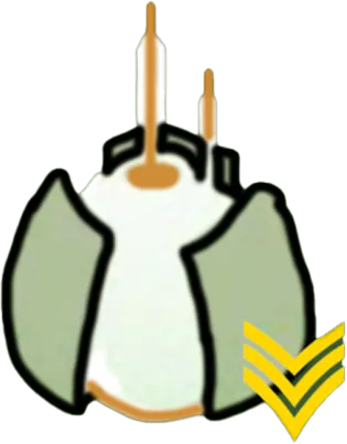 Logo of Helldivers Bot, which is a cartoon depiction of a spy satellite